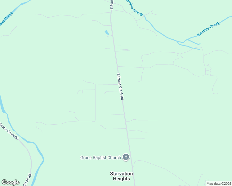 map of restaurants, bars, coffee shops, grocery stores, and more near 4703 East Evans Creek Road in Rogue River