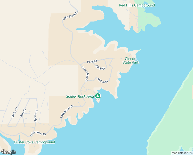 map of restaurants, bars, coffee shops, grocery stores, and more near Aspen Drive in Platte County