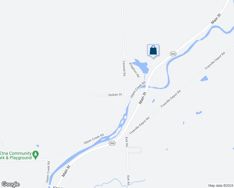 map of restaurants, bars, coffee shops, grocery stores, and more near 2 Deibler Drive in Freeville