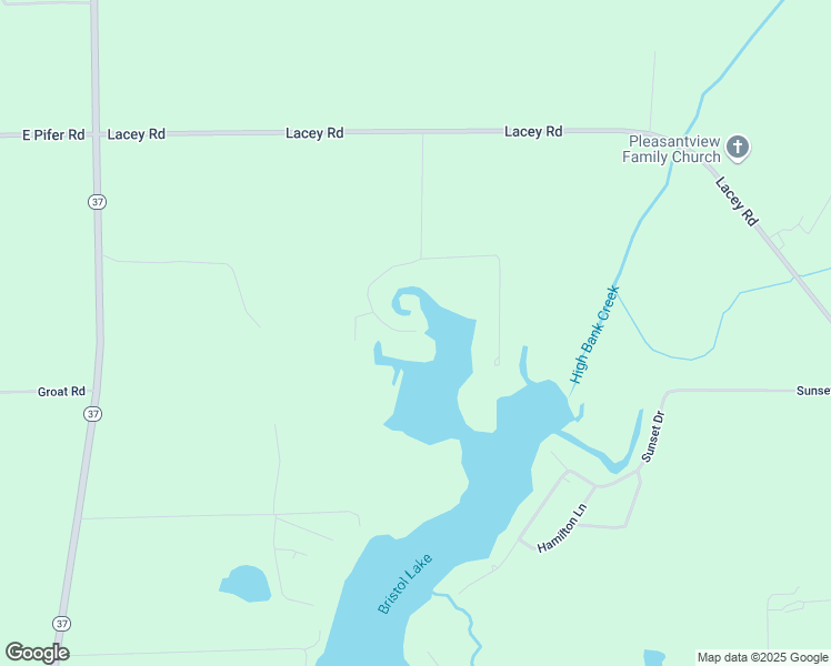 map of restaurants, bars, coffee shops, grocery stores, and more near 3609 Bristol Oak Drive in Dowling