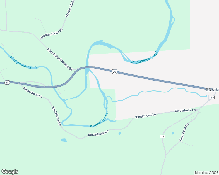 map of restaurants, bars, coffee shops, grocery stores, and more near 2205 U.S. 20 in Nassau