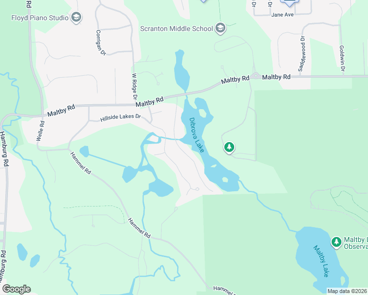 map of restaurants, bars, coffee shops, grocery stores, and more near 7159 Dibrova Drive in Brighton