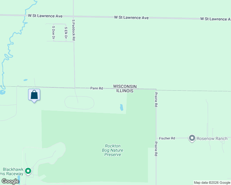 map of restaurants, bars, coffee shops, grocery stores, and more near 3246 Pann Road in South Beloit
