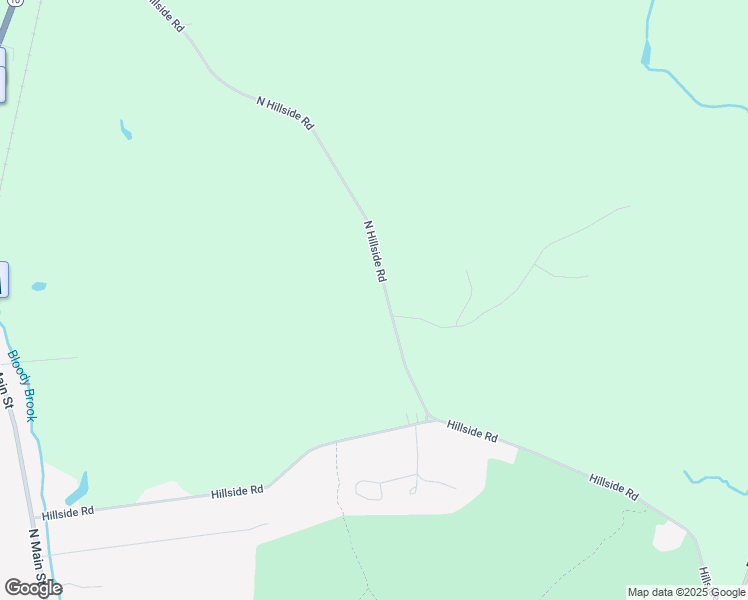 map of restaurants, bars, coffee shops, grocery stores, and more near 27 North Hillside Road in Deerfield