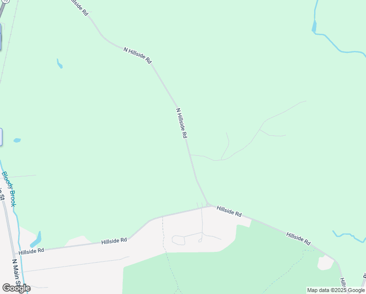 map of restaurants, bars, coffee shops, grocery stores, and more near 27 North Hillside Road in Deerfield