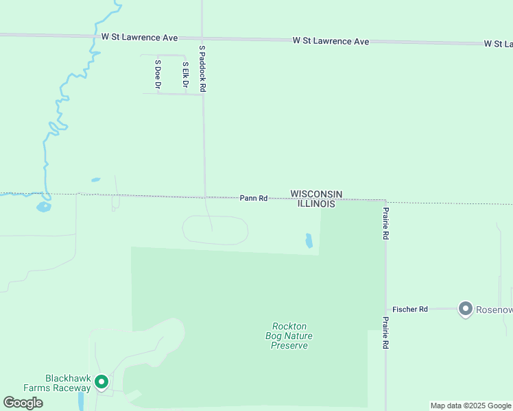 map of restaurants, bars, coffee shops, grocery stores, and more near 3446 Pann Road in South Beloit