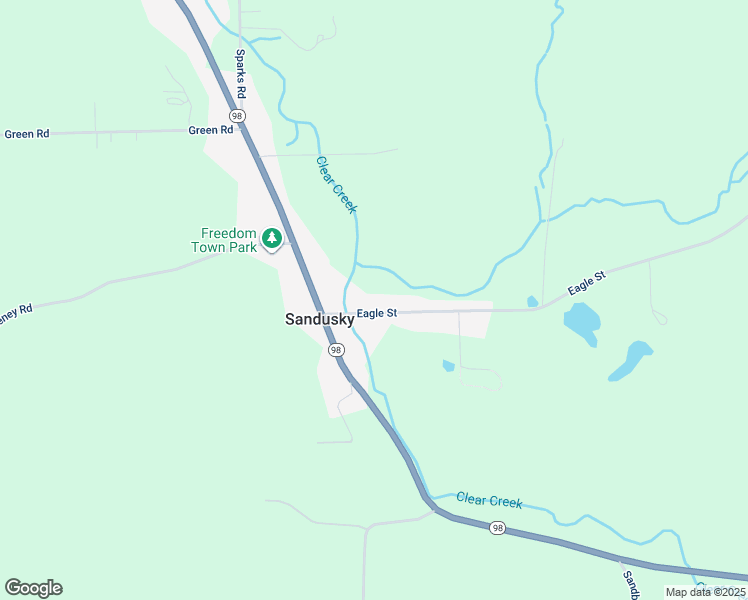 map of restaurants, bars, coffee shops, grocery stores, and more near 1404 Eagle Street in Arcade