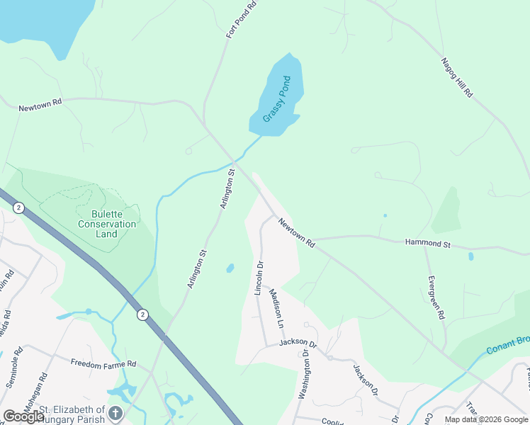 map of restaurants, bars, coffee shops, grocery stores, and more near 146 Newtown Rd in Acton