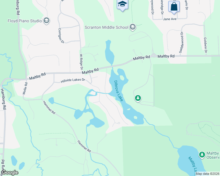 map of restaurants, bars, coffee shops, grocery stores, and more near 7159 Dibrova Drive in Brighton