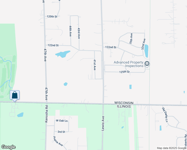 map of restaurants, bars, coffee shops, grocery stores, and more near 12516 41st Avenue in Pleasant Prairie