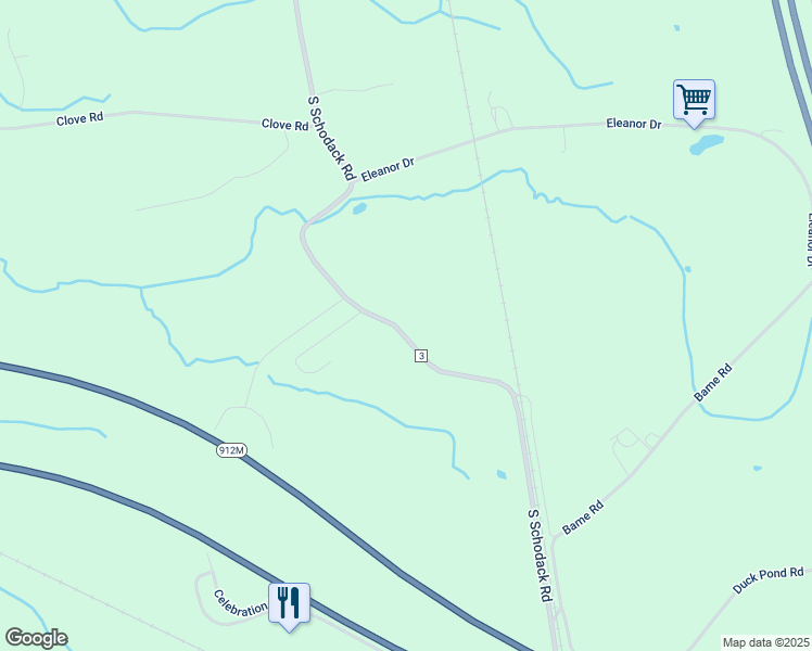 map of restaurants, bars, coffee shops, grocery stores, and more near 978 South Schodack Road in Castleton-on-Hudson