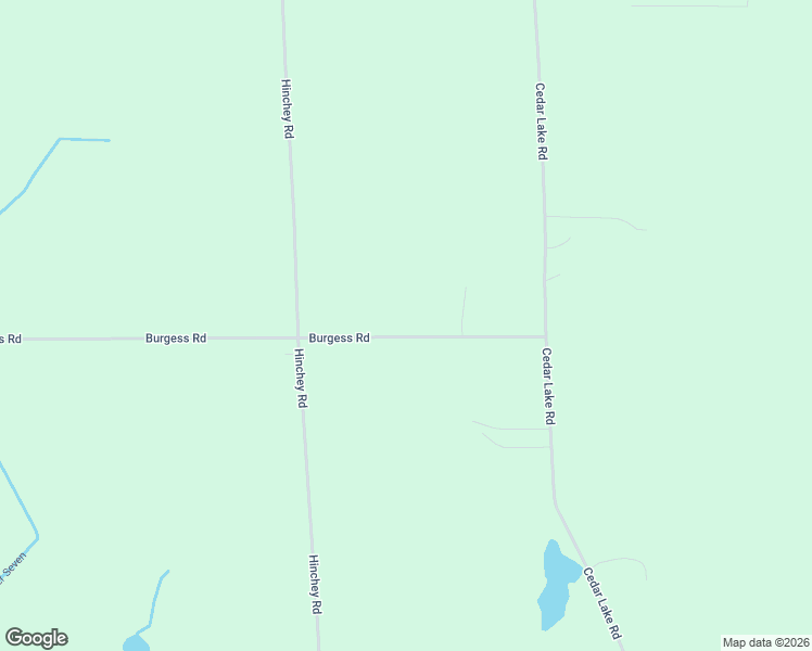 map of restaurants, bars, coffee shops, grocery stores, and more near 4296 Burgess Road in Pinckney