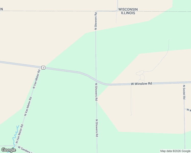 map of restaurants, bars, coffee shops, grocery stores, and more near 4000 West Winslow Road in Orangeville