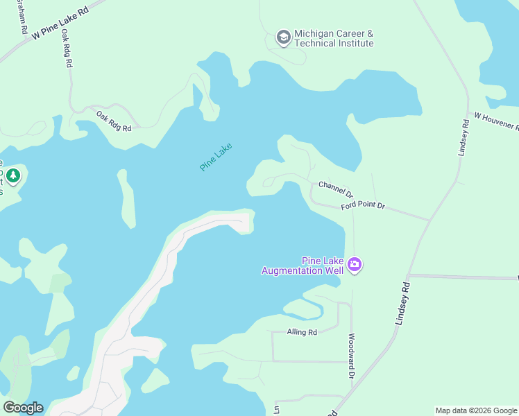 map of restaurants, bars, coffee shops, grocery stores, and more near 10837 Long Point Circle in Plainwell