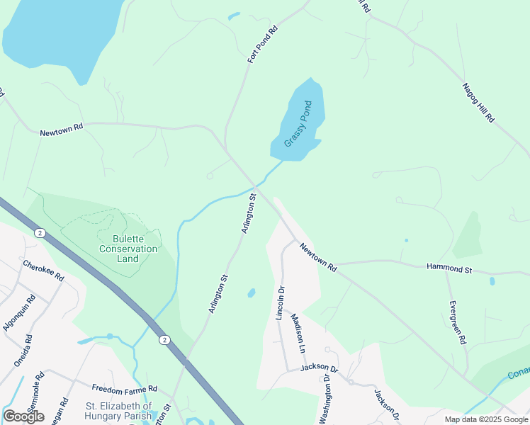map of restaurants, bars, coffee shops, grocery stores, and more near 156 Newtown Road in Acton