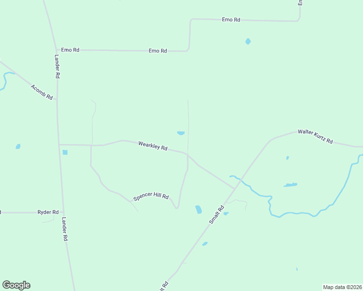 map of restaurants, bars, coffee shops, grocery stores, and more near 2281 Wearkley Road in Wayland