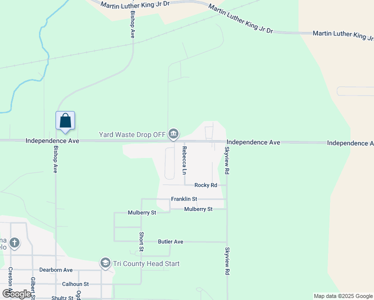map of restaurants, bars, coffee shops, grocery stores, and more near 2850 Independence Avenue in Waterloo