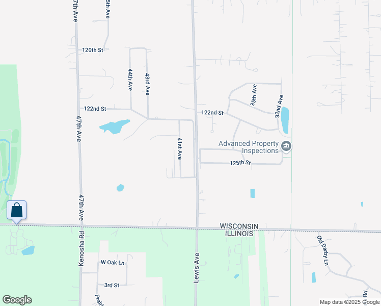 map of restaurants, bars, coffee shops, grocery stores, and more near 12440 39th Avenue in Pleasant Prairie