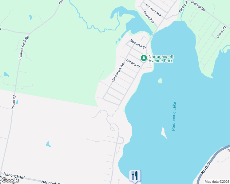map of restaurants, bars, coffee shops, grocery stores, and more near 2-22 Chicopee St in Pittsfield