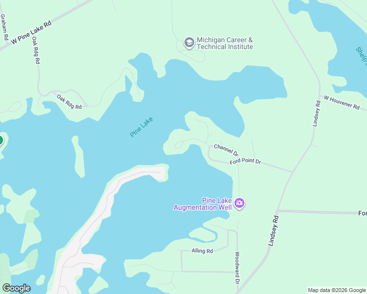 map of restaurants, bars, coffee shops, grocery stores, and more near 11727 Ford Point Drive in Plainwell