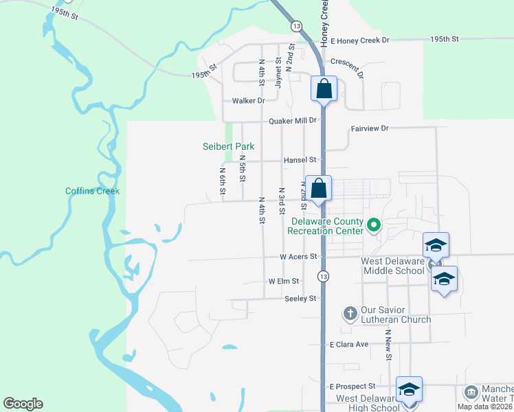 map of restaurants, bars, coffee shops, grocery stores, and more near 1144 North 4th Street in Manchester