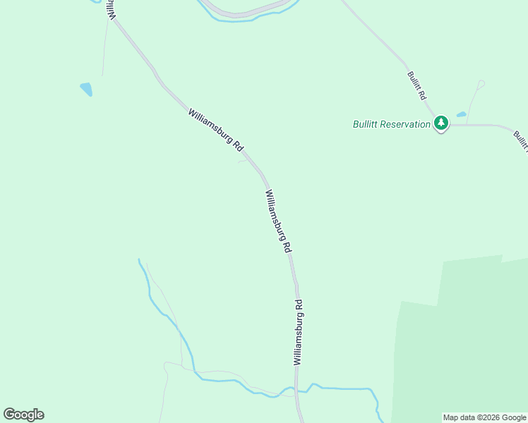 map of restaurants, bars, coffee shops, grocery stores, and more near 564 Williamsburg Road in Ashfield