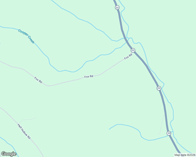 map of restaurants, bars, coffee shops, grocery stores, and more near 396 Fox Road in Otego