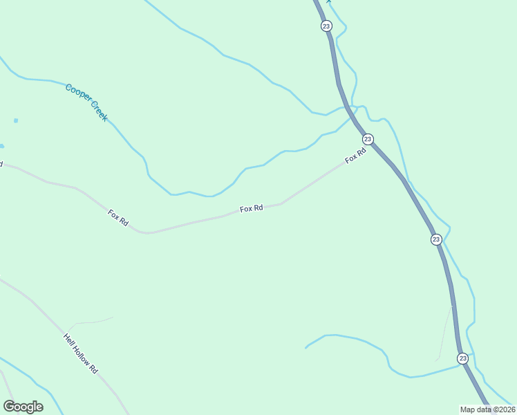 map of restaurants, bars, coffee shops, grocery stores, and more near 396 Fox Road in Otego