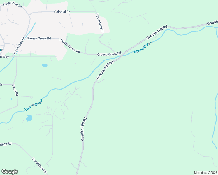 map of restaurants, bars, coffee shops, grocery stores, and more near 2551 Granite Hill Road in Grants Pass