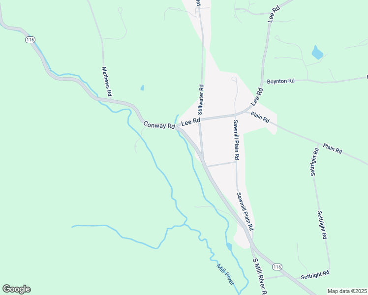 map of restaurants, bars, coffee shops, grocery stores, and more near 265 Conway Road in Deerfield