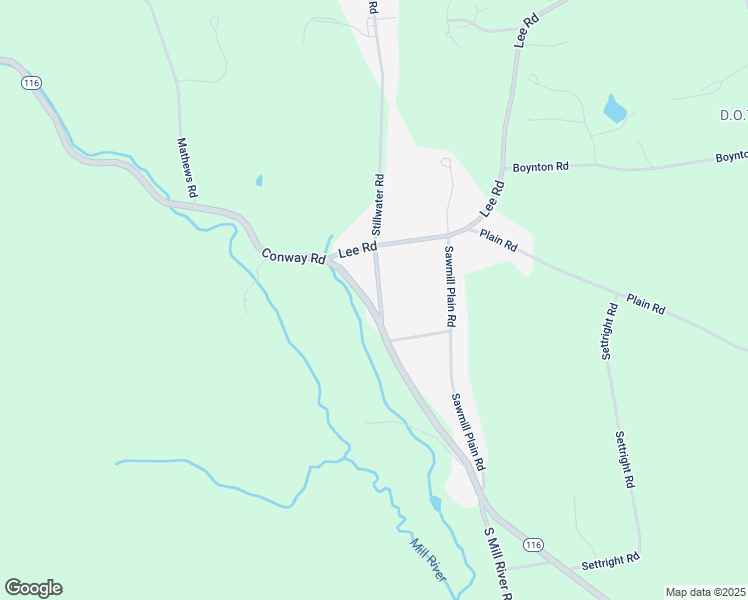 map of restaurants, bars, coffee shops, grocery stores, and more near 265 Conway Road in Deerfield