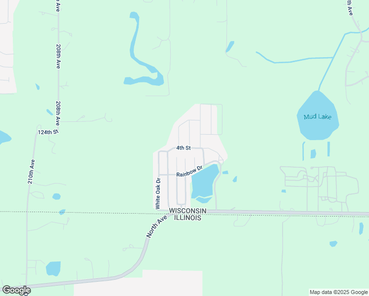 map of restaurants, bars, coffee shops, grocery stores, and more near 4th Street in Kenosha County