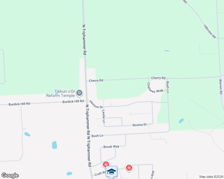 map of restaurants, bars, coffee shops, grocery stores, and more near 49 Cherry Road in Ithaca