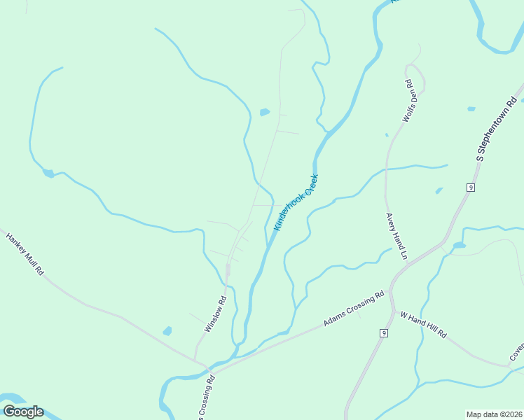 map of restaurants, bars, coffee shops, grocery stores, and more near 202 Winslow Road in East Nassau