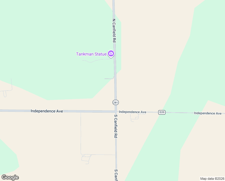 map of restaurants, bars, coffee shops, grocery stores, and more near 129 North Canfield Road in Waterloo