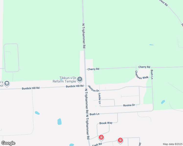 map of restaurants, bars, coffee shops, grocery stores, and more near 5 Cherry Road in Ithaca