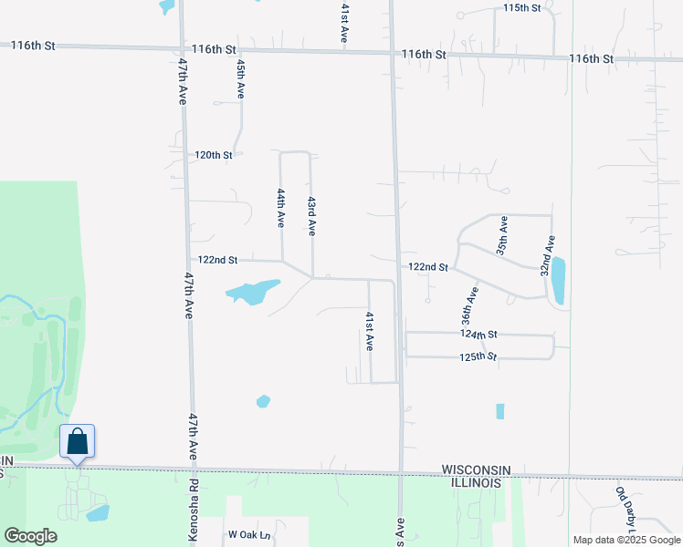 map of restaurants, bars, coffee shops, grocery stores, and more near 4200 122nd Street in Pleasant Prairie