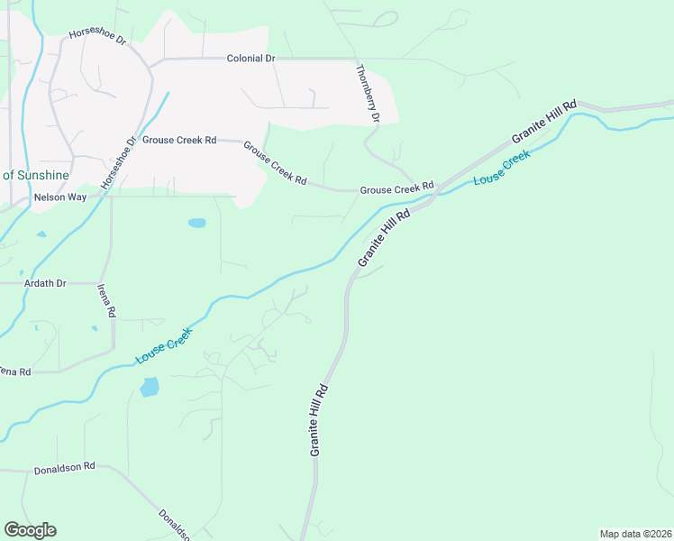 map of restaurants, bars, coffee shops, grocery stores, and more near 2550 Granite Hill Road in Grants Pass