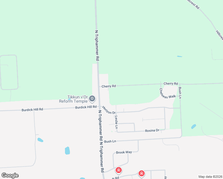 map of restaurants, bars, coffee shops, grocery stores, and more near 49 Cherry Road in Ithaca