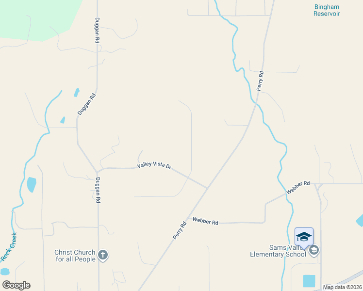 map of restaurants, bars, coffee shops, grocery stores, and more near 395 Robleda Drive in Central Point