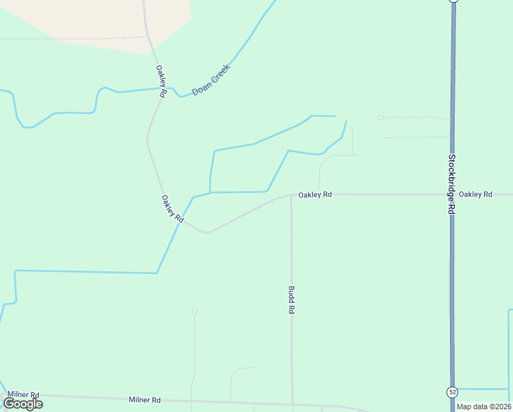 map of restaurants, bars, coffee shops, grocery stores, and more near 2980 Budd Road in Stockbridge
