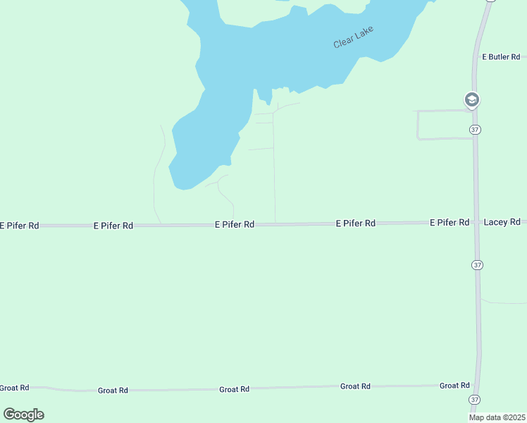 map of restaurants, bars, coffee shops, grocery stores, and more near 10462 Cottage Road in Dowling