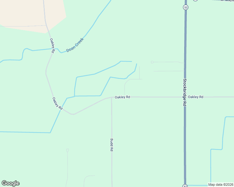 map of restaurants, bars, coffee shops, grocery stores, and more near 4025 Oakley Road in Stockbridge