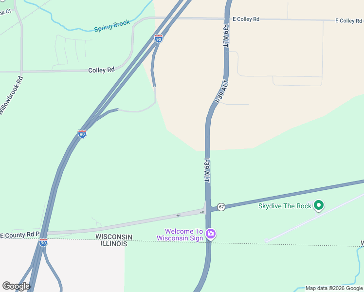 map of restaurants, bars, coffee shops, grocery stores, and more near Gateway Boulevard in Beloit