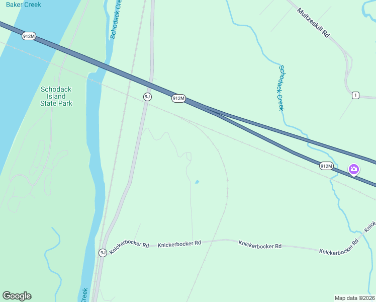 map of restaurants, bars, coffee shops, grocery stores, and more near 1110 River Road in Schodack Landing