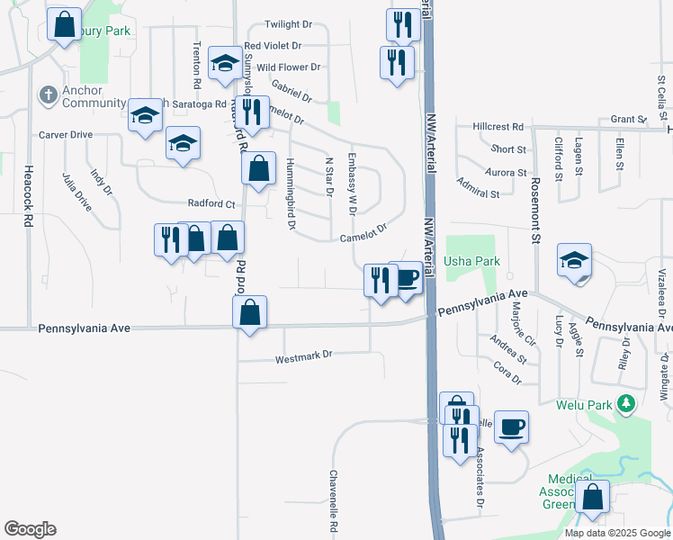 map of restaurants, bars, coffee shops, grocery stores, and more near 1852 Dallas Ct in Dubuque