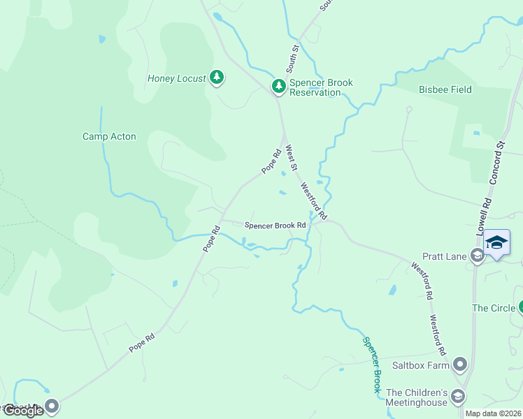 map of restaurants, bars, coffee shops, grocery stores, and more near 100 Spencer Brook Road in Concord