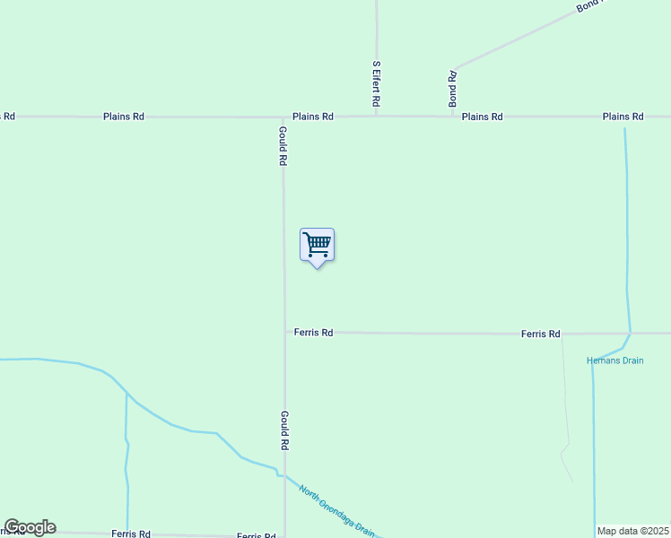 map of restaurants, bars, coffee shops, grocery stores, and more near 2695 Gould Road in Onondaga