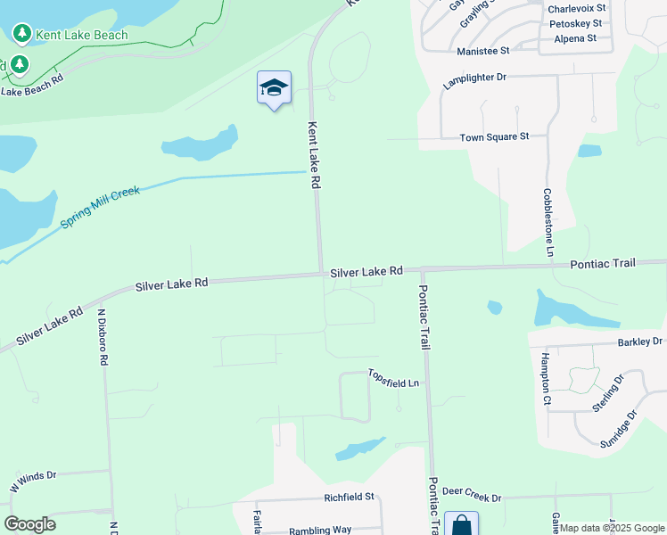 61475 Silver Lake Road, South Lyon MI Walk Score