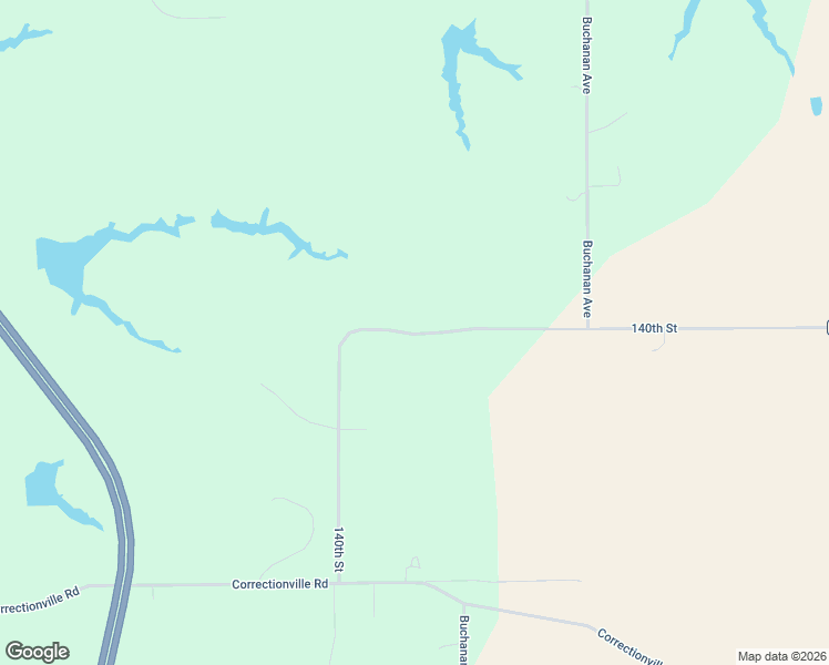 map of restaurants, bars, coffee shops, grocery stores, and more near 1400-1524 140th Street in Sioux City